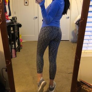 Gray Yoga Capris